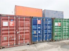 Lodní, námořní skladové kontejnery-nové, použité č. 1 - 7