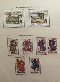 Prodám album známek - filatelia, sbírka ČSSR 1980-1992 - 7