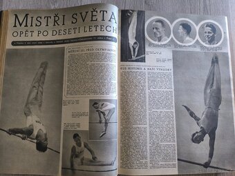 Pevne zviazané športové časopisy Ruch z roku 1948 - 7