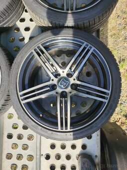 Kola R18 5x112 ET33 letní 225/40(7mm) + 245/35(5mm) - 7