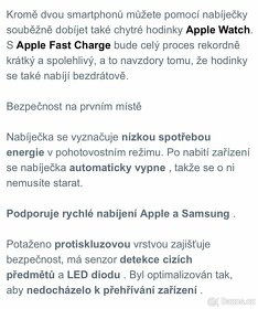 Nová bezdrátová nabíječka Zens Dual + Watch - 7
