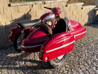 Jawa 250 velorex , sidecar - 7