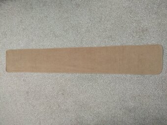 Nová unisex zimní šála - příjemný materiál, béžová, 150 cm - 7