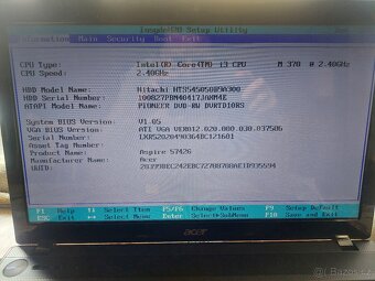 ACER  Aspire   RAM 4 GB    nechám LEVNĚ - 7