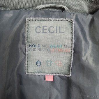dámský kabátek-trenčkot CECIL vel. L léto-podzim TOP STAV - 7