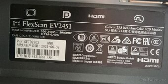 Monitor EIZO FlexScan EV2451 černý - 7