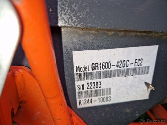 Zahradni Traktor sekačka KUBOTA GR 1600II - PROFESSIONAL - 7