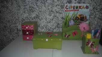 Ručně vyráběný dřevěný set - 7