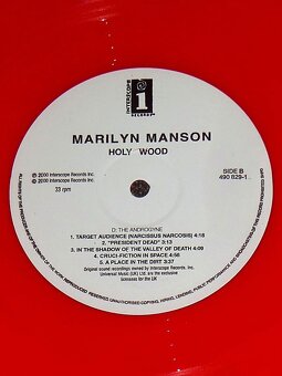 2LP Marilyn Manson - Holy Wood (2000) / NOVÉ / PRESS 2020 / - 7