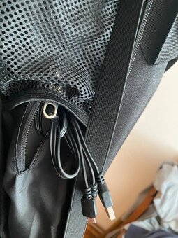 Batoh brašna na notebook Gimars hodně promyšlený USB zařízen - 7