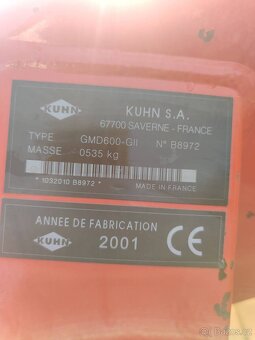 Disková sekačka Kuhn GMD 600 ii _ 240cm - 7