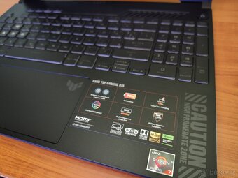 Kovový TuF,Ryzen 7-7435hs-4,5 GHz,RTX-4-Gen-140w-Mux,DDR5,1T - 7