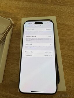 iPhone 15 Pro Max, 100% baterie, TOP stav - 7