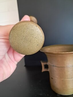 Mosazný hmoždíř vel.3 - 7