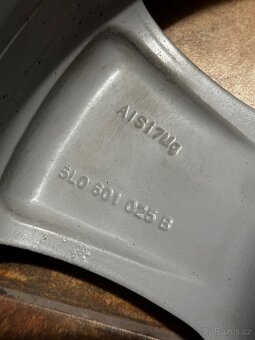 Škoda alu kola 17” – 7Jx17 ET45, originál - 7
