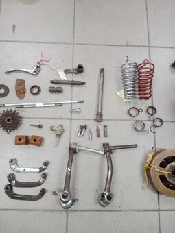 ČZ předválečná 250, 175 - Patinové díly.. - 7