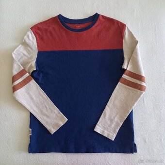 Chlapecká bavlněná trička dl.rukáv vel 158/164 - 7