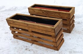 Dřevěné truhlíky vyvýšené - 7