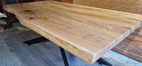 Masivni dubový stůl 200x100cm - 7