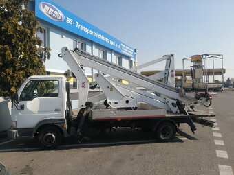 Montážní plošina. Nissan Cabstar.21m, 9m - 7
