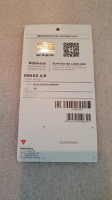 Dainese DRAKE AIR D-DRY letní kalhoty černé/bílé, vel. 48 - 7