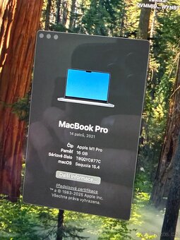 MacBook Pro 14" – M1 Pro, 16 GB RAM, 1 TB, space gray, CZ - 7