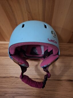 Dětské lyže Stöckli + přeskáče + přilba + dětský páteřák - 7