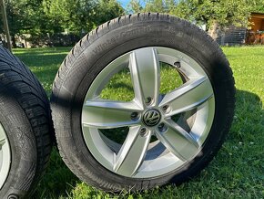Originál alu kola VW "Corvara" 6.5x16,ET41,5x11 - 7