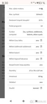 Prodám běžecký pás Housefit Spiro 20 iRun - 7