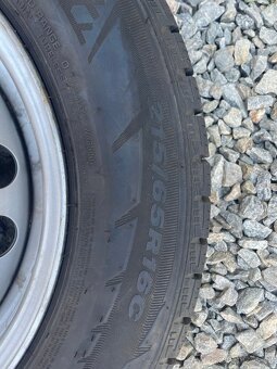 2 kola ford custom zimní obutí + 4ks TPMS 2019 a mladší - 7
