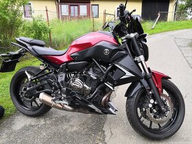 Yamaha MT-07,Top Stav, r. v 2017,ČR - 7