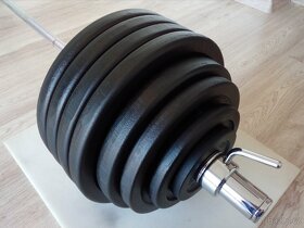 Prodám novou bench ČINKY o celkové váze 244 kg České výroby - 7