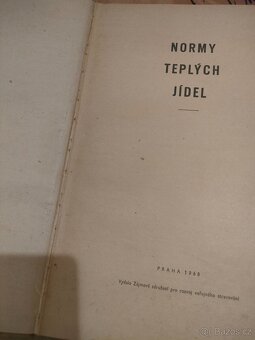 Normy teplých jídel Merkur 1968 - 7