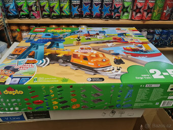 LEGO® DUPLO® 10875 Nákladní vlak + dárek - 7