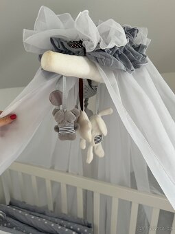 Dětský pokoj KOMPLET postýlka přebalovací pult skříně IKEA - 7