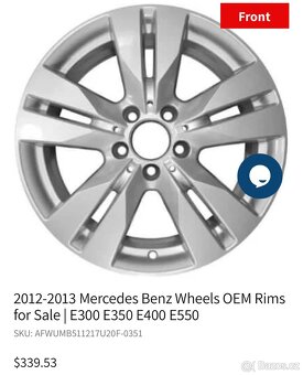 Litá kola - Mercedes Benz E-class R17 - 7