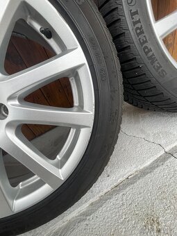 Alu kola AUTEC 17" + zimní pneu SEMPERIT 225/45 R17 – sada - 7