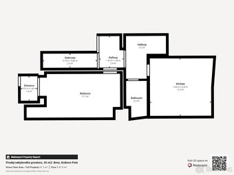 Komerční prostor 45m2 se zahrádkou, Brno-Královo Pole - 7