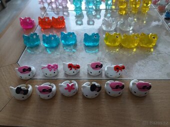 Hello Kitty  prstýnky,  postavičky - 7