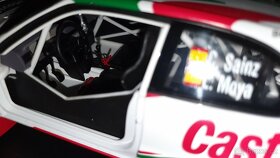 Toyota corolla wrc 1:18 Autoart rarita rally C. Sainz - 7