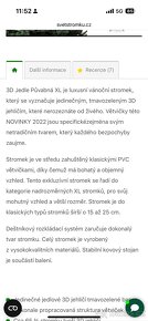 Vánoční stromek 3D Jedle Půvabná XL 210cm - extra hustý - 7