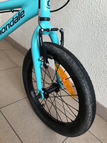dětské kolo Cannondale trail 16, včetně balančních koleček - 7