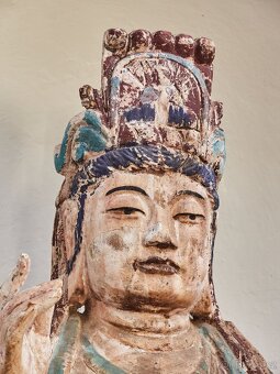 Velká čínská socha Guanyin 2 metry - 7