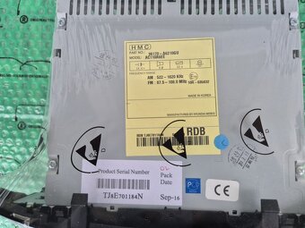 autorádio s CDMP3 , Bluetooth Hyundai I30 (GD) RR170A6210GU - 7