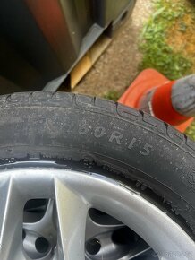 2x Alu kola 5x112 R15 - 7