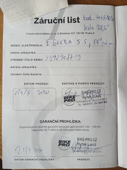 Elektrokolo Cruisis e-Guera 5.5 (2020), rám 17" - 7