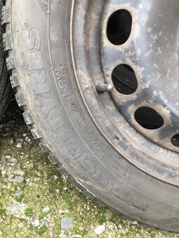 4x plechové disky včetně zimních pneu 205/22 R16 91T - 7