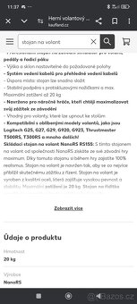 Logitech G923 Driving Force pro PC/PS5/PS4,ruční brzda,stoja - 7