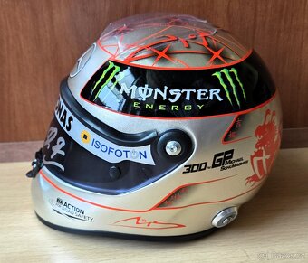 Michael Schumacher originální autogram na helmě 1:2 - 7