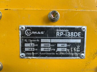 Vibracni deska LUMAG RP i 38DE - 7
